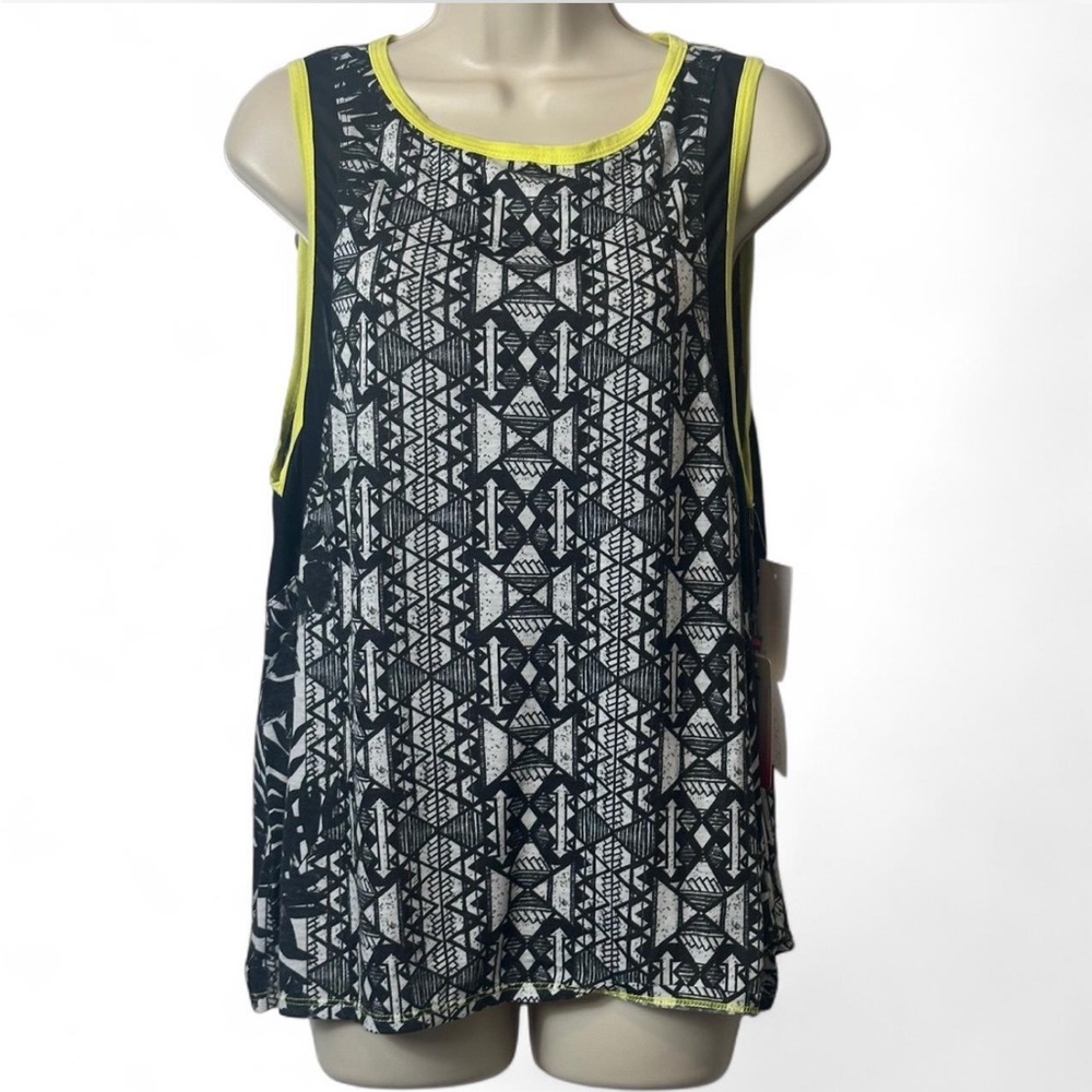 Abstract Print‎ Tank Top